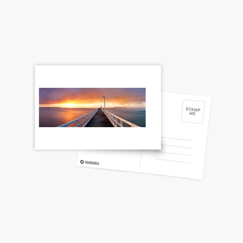 Point Lonsdale Pier, Victoria, Australia Postcard
