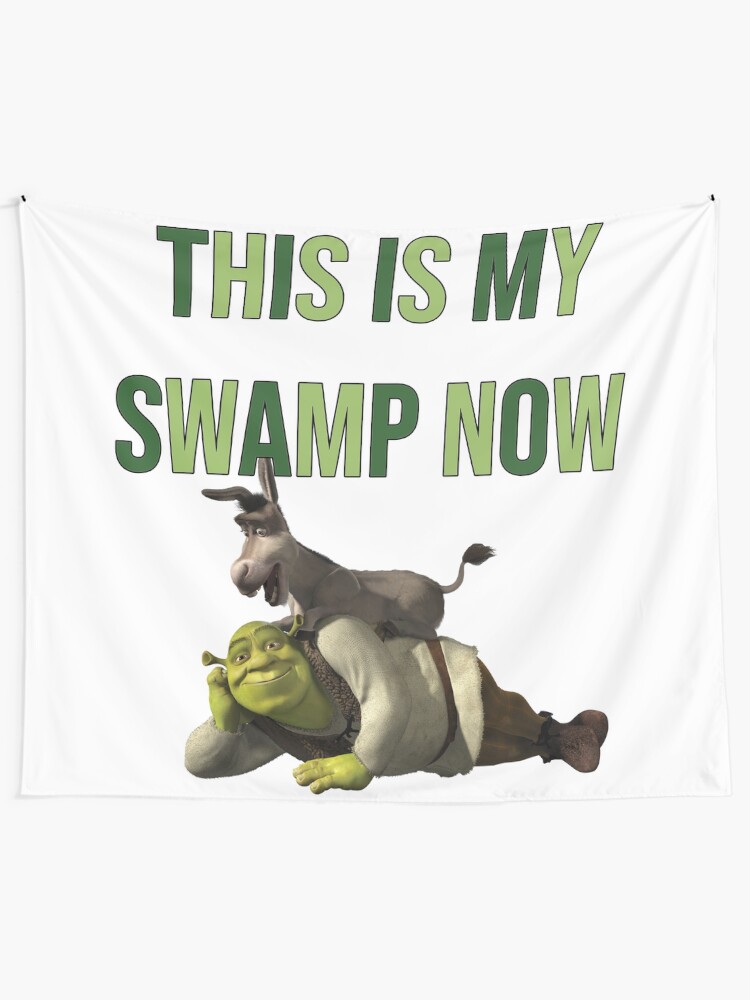 shrek wall tapestry