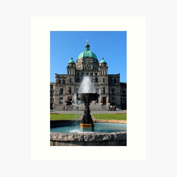 Item preview, Victoria - The Legislature & Fountain designed and sold by rsangsterkelly.