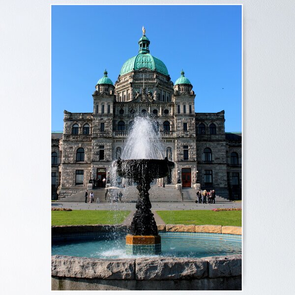 Item preview, Victoria - The Legislature & Fountain designed and sold by rsangsterkelly.