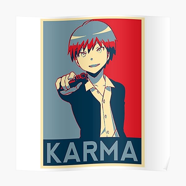 Assassination classroom, Karma Akabane fanart ! Poster