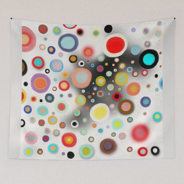 Item preview, Whimsical Nursery Happy Circles designed and sold by rupydetequila.