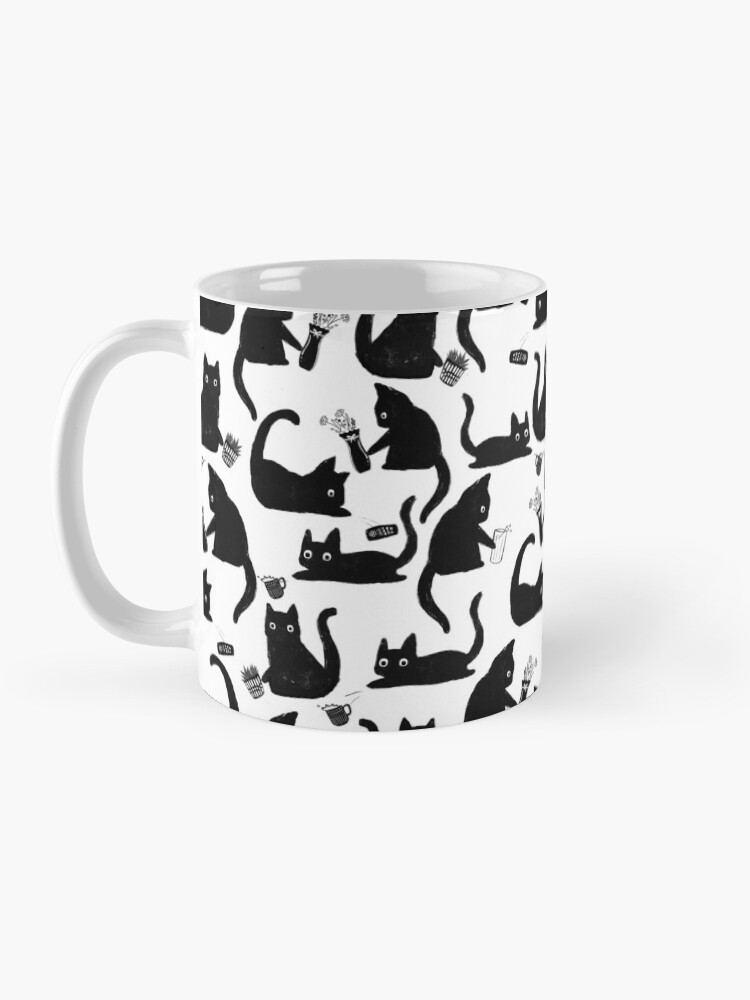 Alternate view of Bad Cats Knocking Stuff Over Coffee Mug