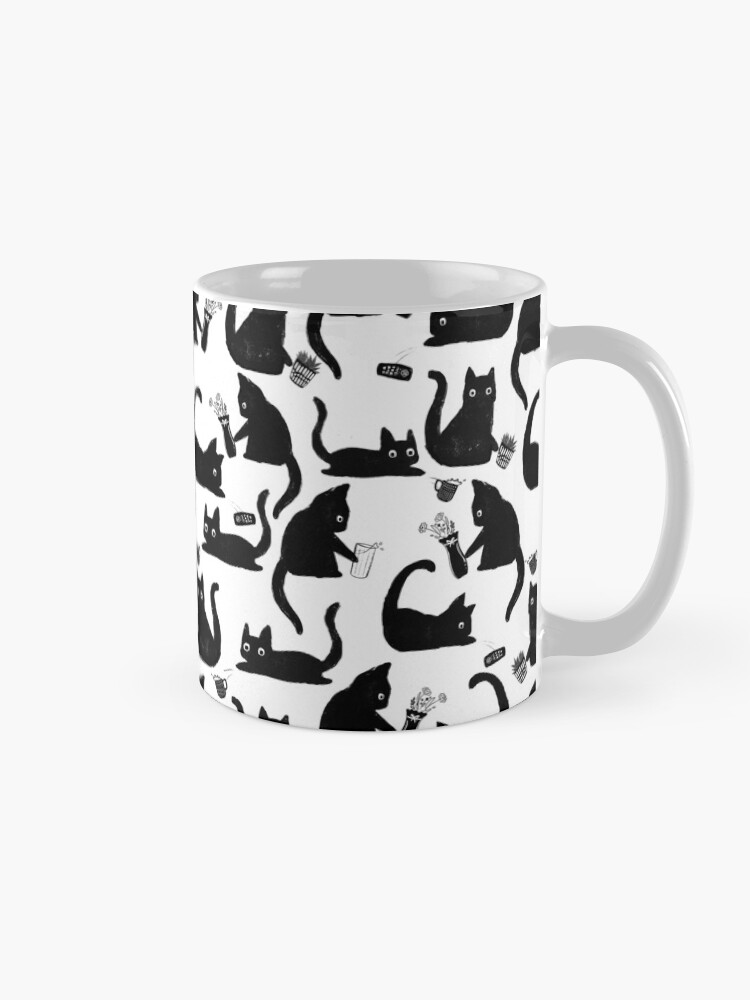 Alternate view of Bad Cats Knocking Stuff Over Coffee Mug