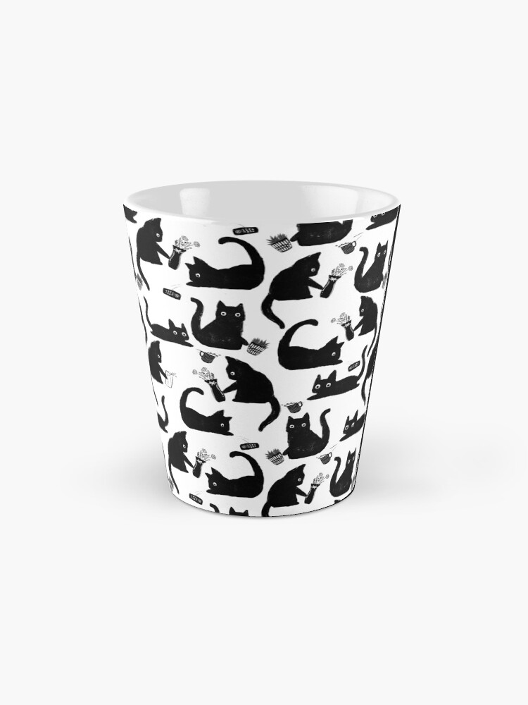 Alternate view of Bad Cats Knocking Stuff Over Mug