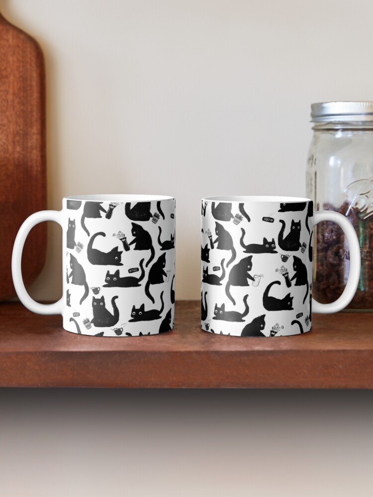Alternate view of Bad Cats Knocking Stuff Over Coffee Mug