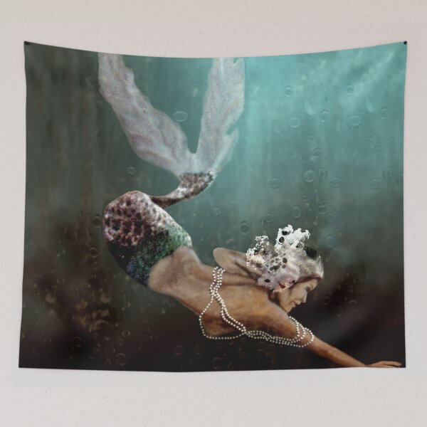 Item preview, The Descent Mermaid designed and sold by artistdiat.