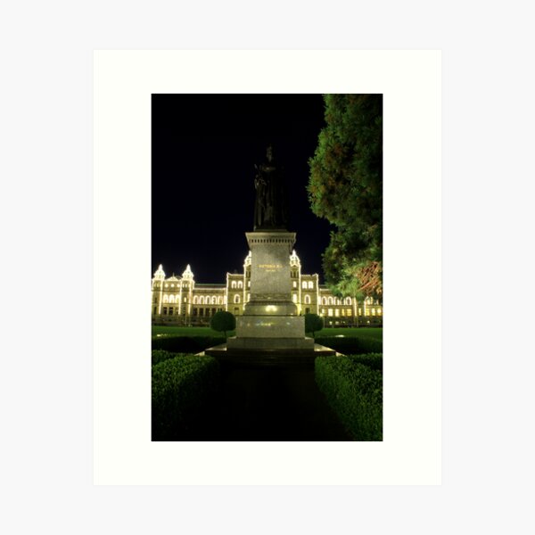 Item preview, Victoria - Queen Victoria & The Legislature By Night designed and sold by rsangsterkelly.