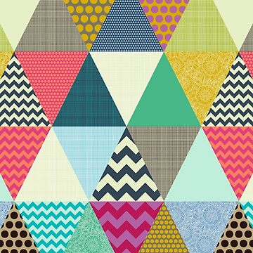 Artwork thumbnail, New York Beauty triangles by scrummy