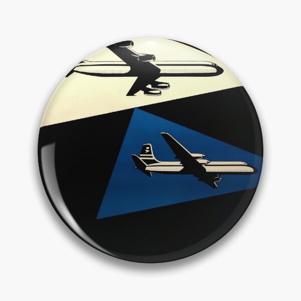 Item preview, Jet BOAC volate dalla svizerra nel mondo vintage travel poster designed and sold by stickart-marek.