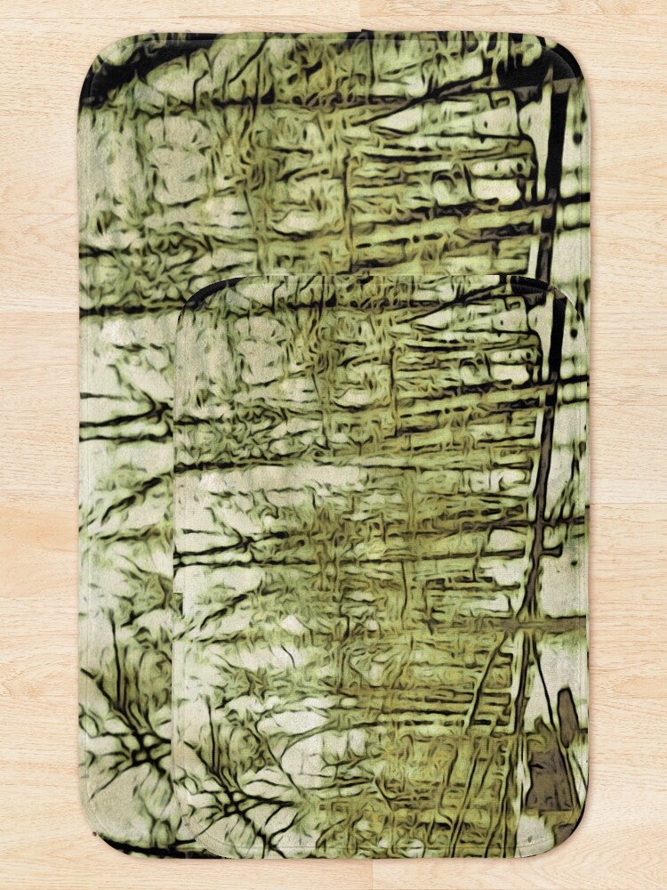 Alternate view of Nature Lovers Gift - Into the Woods Part Deux - Neutral Colors Decor Bath Mat