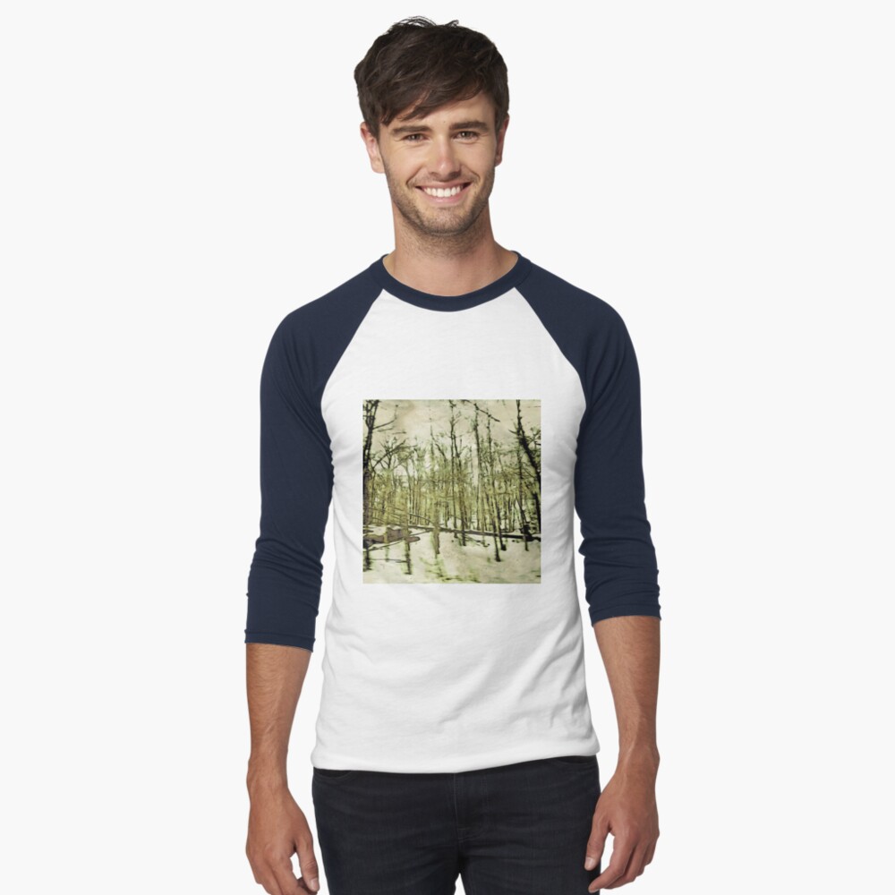 Item preview, Baseball ¾ Sleeve T-Shirt designed and sold by OneDayArt.