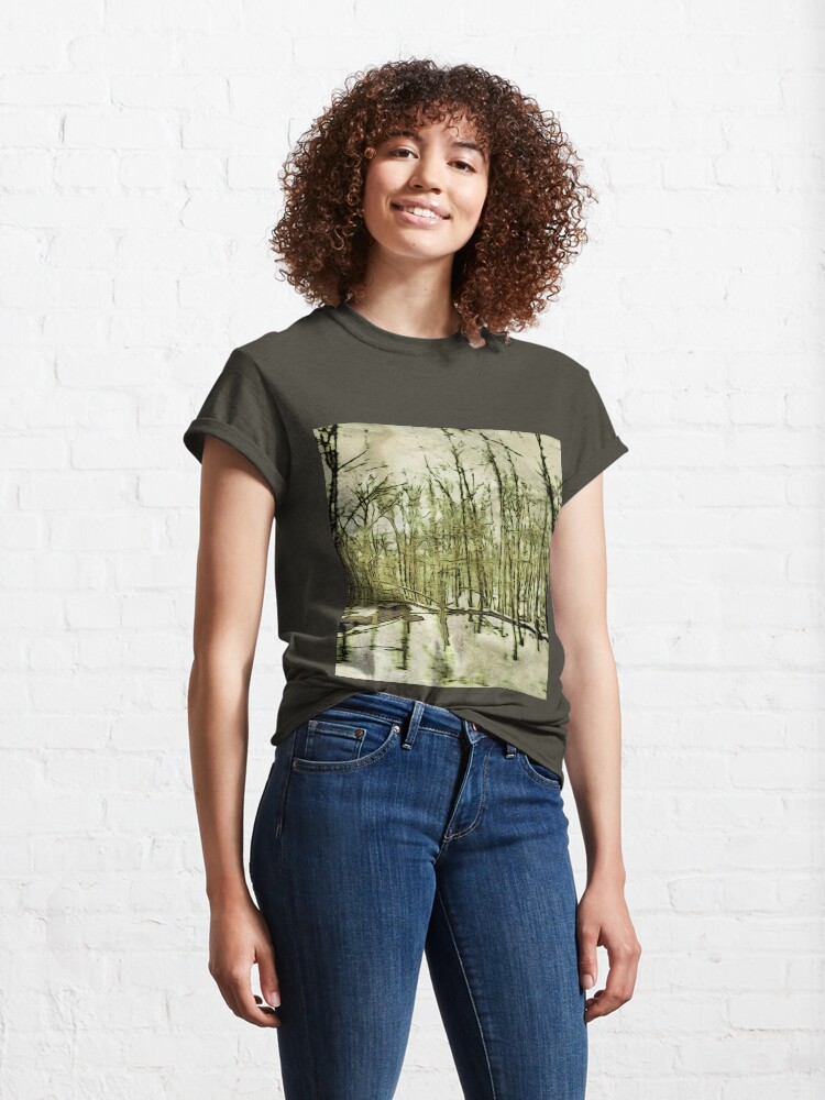 Alternate view of Nature Lovers Gift - Into the Woods Part Deux - Neutral Colors Decor Classic T-Shirt