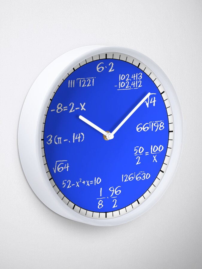 Matematicas reloj discount