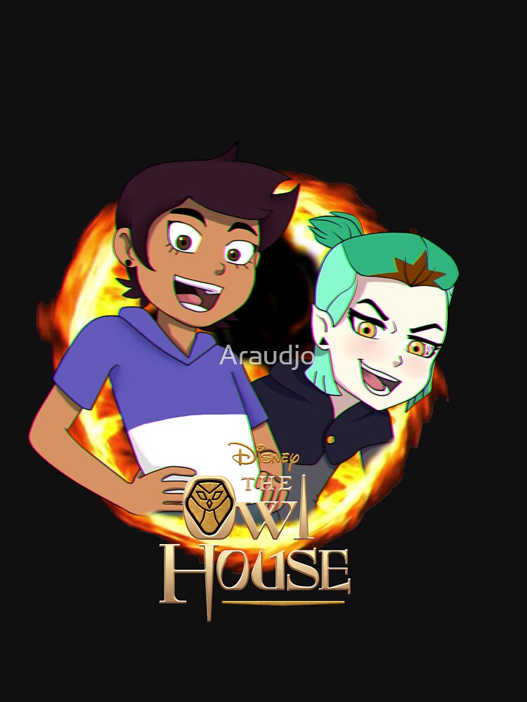 The Owl House Luz Noceda And Amity Blight Active T Shirt For Sale By Araudjo Redbubble 