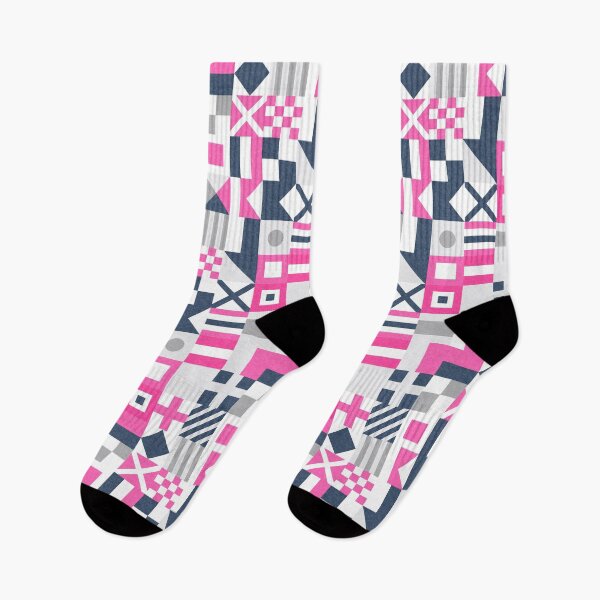 Item preview, Nautical Flags - Blue and Pink designed and sold by littlearrow.