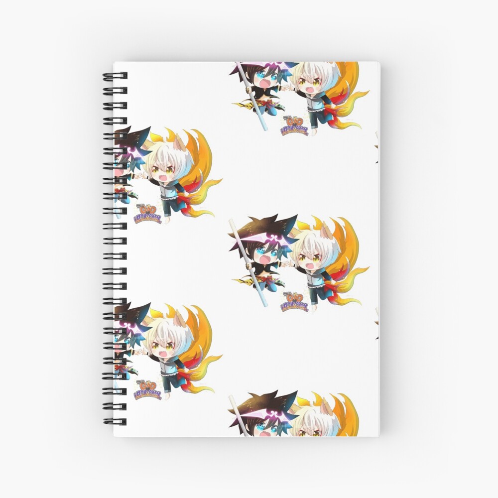 God Of Highschool Jin Mo Ri Sun Wukong Spiral Notebook By Shennit Redbubble