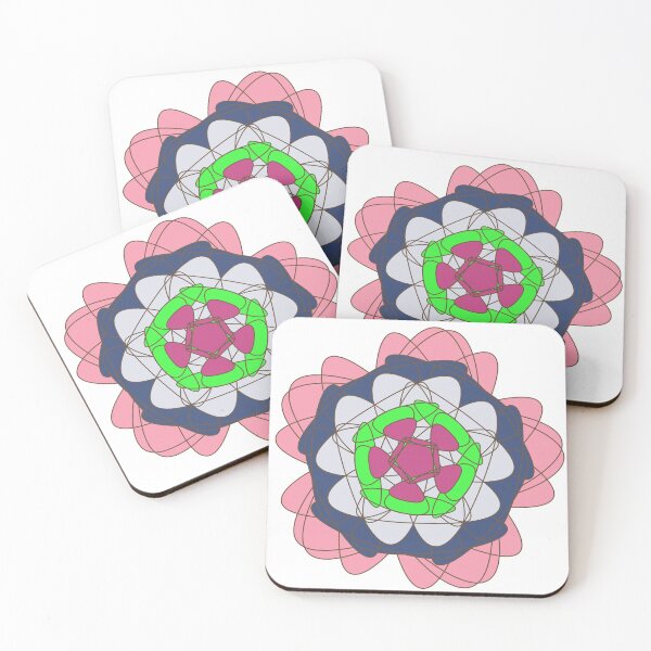 Item preview, Aries - Floral Kaleidoscope designed and sold by cabbagezonk.
