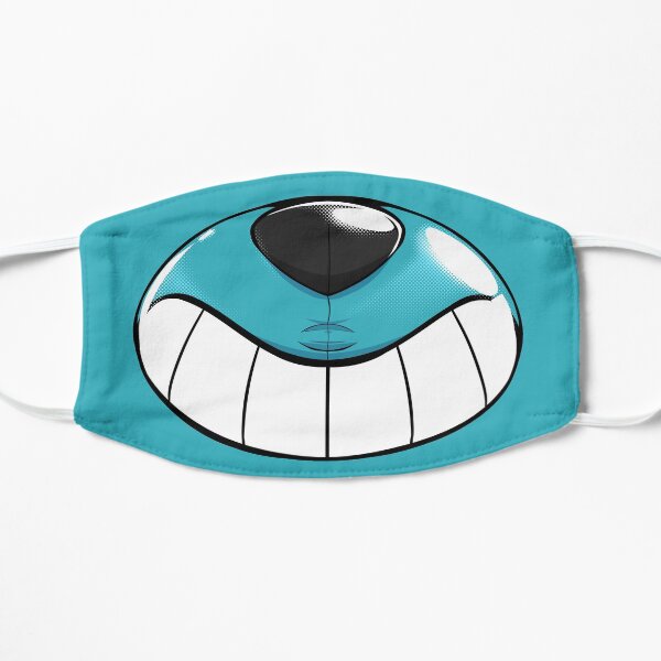 Pool toy muzzle, Teal Flat Mask