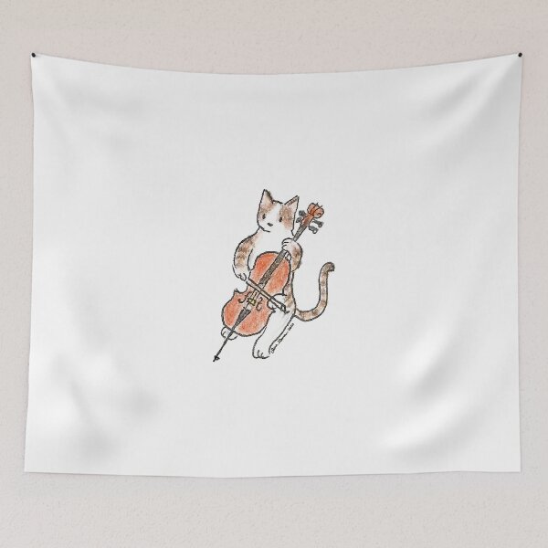 Item preview, Meowtet: Cello II designed and sold by elenasloman.