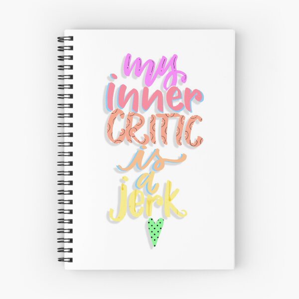 Item preview, My inner critic is a jerk! designed and sold by Gretchen Slagle Studio.