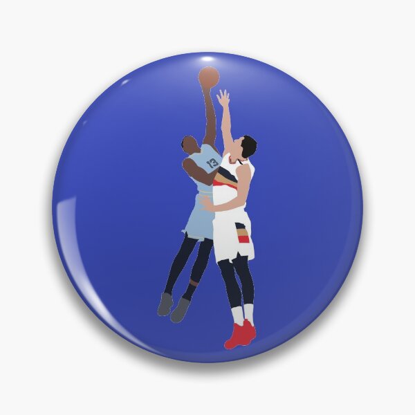 Item preview, Jaren Jackson Jr Dunk Over Nikola Mirotic designed and sold by RatTrapTees.