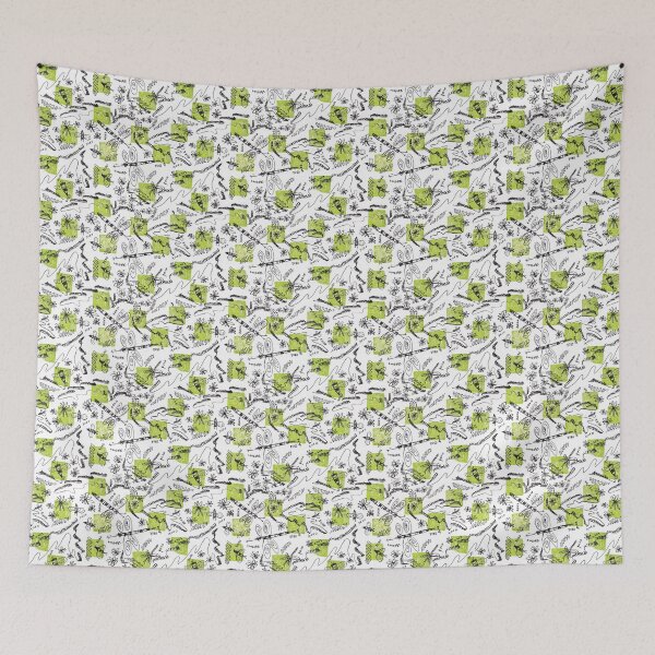Item preview, Delightful Garden in Fresh Green designed and sold by The Crafty Hag.