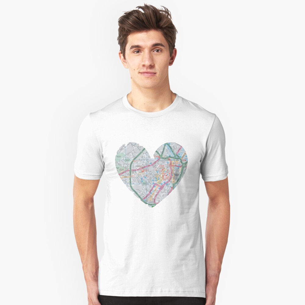 Love Sheffield Slim Fit T-Shirt