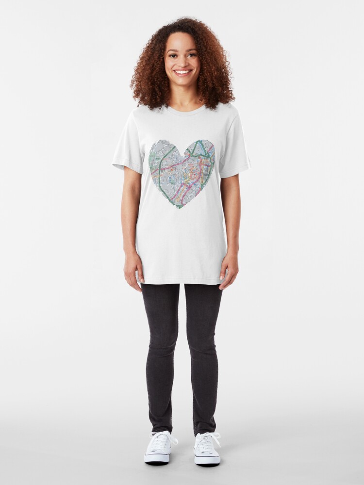 Alternate view of Love Sheffield Slim Fit T-Shirt