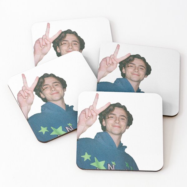 Item preview, timothee chalamet peace sign designed and sold by teddyhersh.