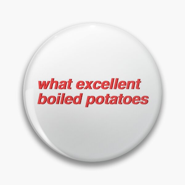 Item preview, Pride & Prejudice - what excellent boiled potatoes (red) designed and sold by gracemelon.