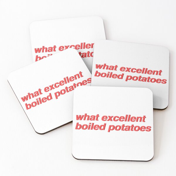 Item preview, Pride & Prejudice - what excellent boiled potatoes (red) designed and sold by gracemelon.