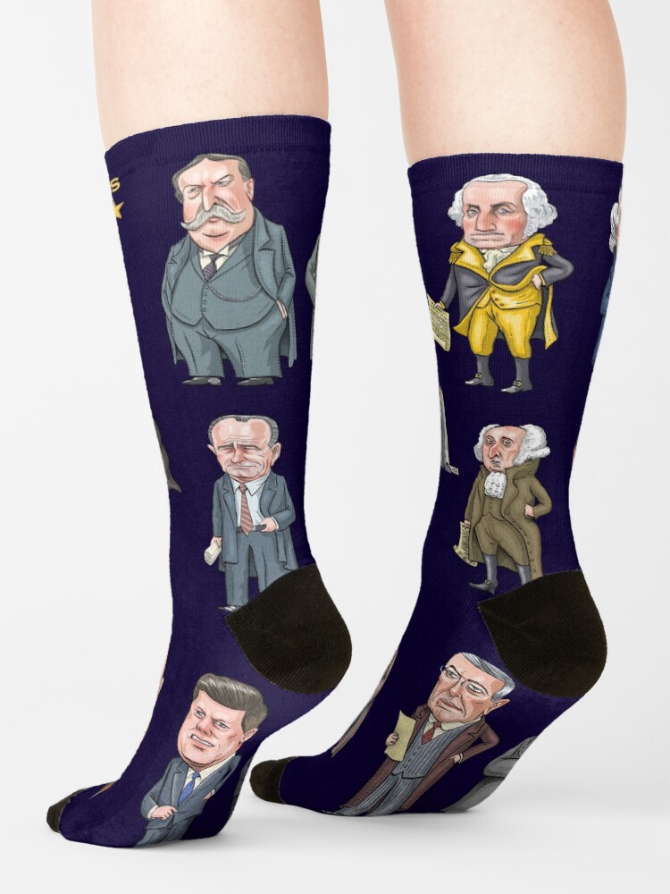 Alternate view of Presidents of the United States Socks