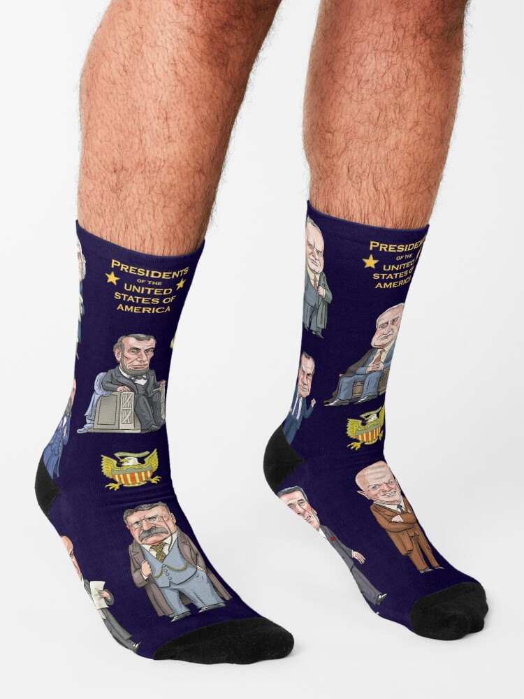 Alternate view of Presidents of the United States Socks