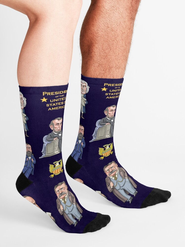 Alternate view of Presidents of the United States Socks