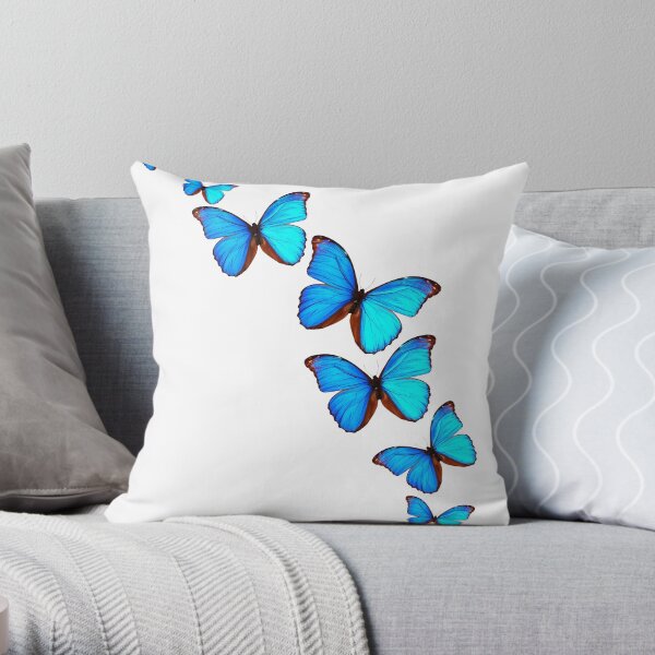 A Kaleidoscope of Butterflies Throw Pillow