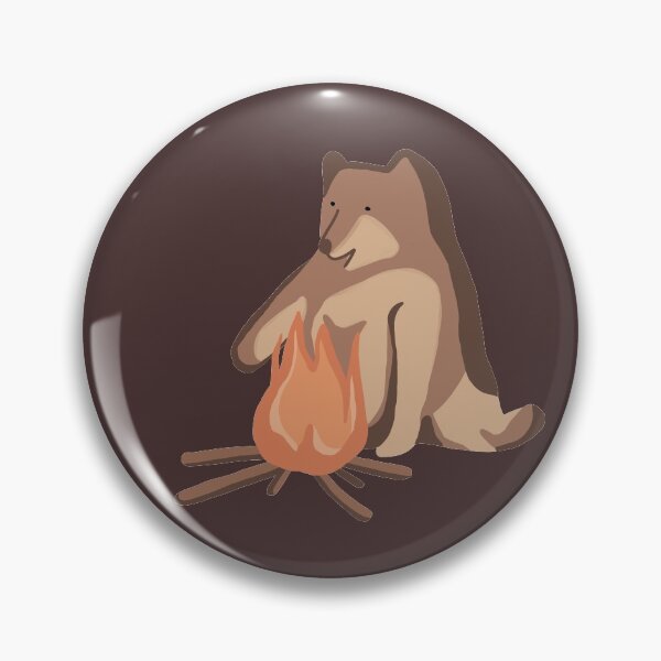 Item preview, A Campfire Grizzly Bear designed and sold by bittersweetjazh.