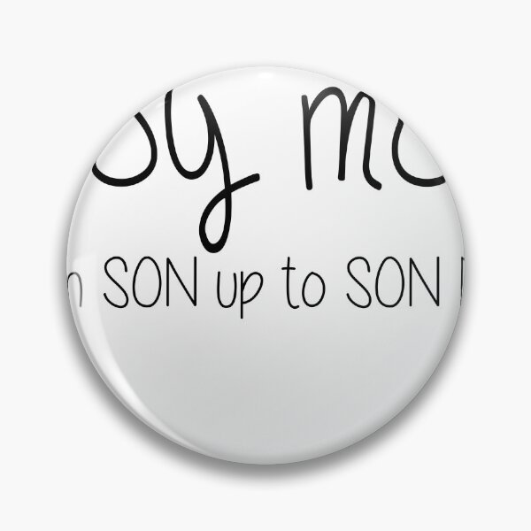 Artikelvorschau, Boy Mom From Son bis Son Down Shirt Muttertagsgeschenk Mom Gift, Familiengeschenk entworfen und verkauft von RETROACTIVE SHOP.
