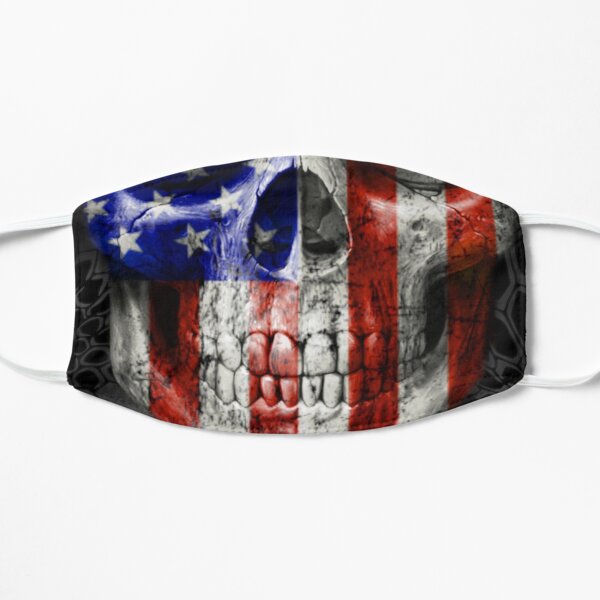 American Flag Skull Mask