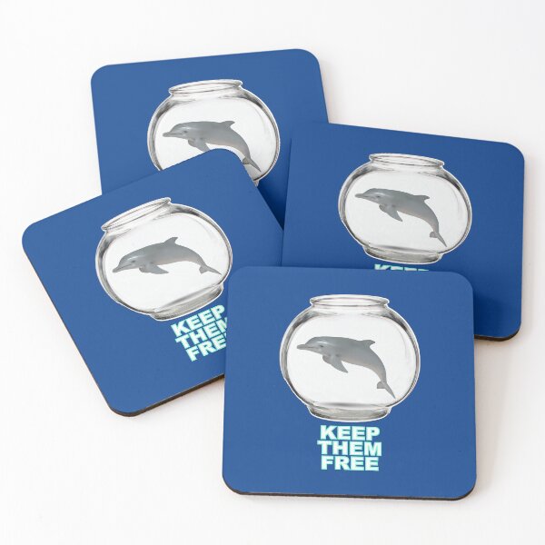 Item preview, Keep Them Free - Dolphin designed and sold by BRIAN-LOVES-ART.