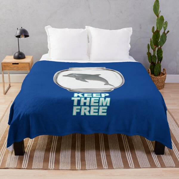 Item preview, Keep Them Free - Dolphin designed and sold by BRIAN-LOVES-ART.
