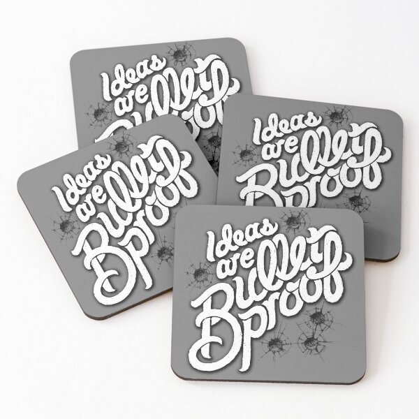 Item preview, Ideas Are Bulletproof - GRAY designed and sold by John the Craftsman.