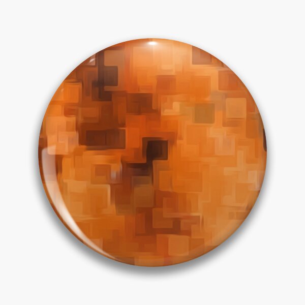 Item preview, brown orange and dark brown square pattern abstract background designed and sold by Mrvell.