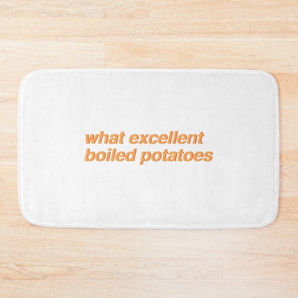 Item preview, Pride & Prejudice - what excellent boiled potatoes (orange) designed and sold by gracemelon.