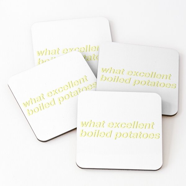 Item preview, Pride & Prejudice - what excellent boiled potatoes (yellow) designed and sold by gracemelon.