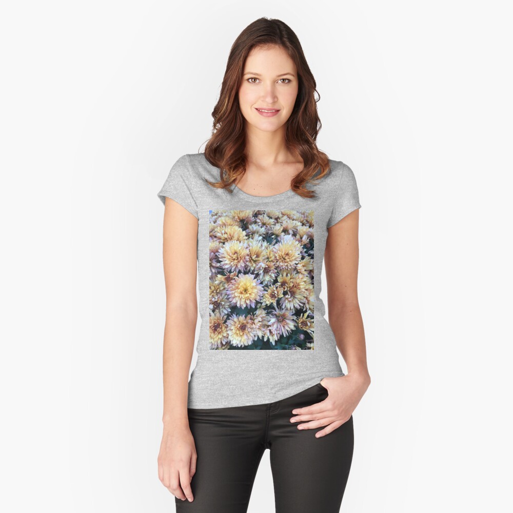 Item preview, Fitted Scoop T-Shirt designed and sold by OneDayArt.