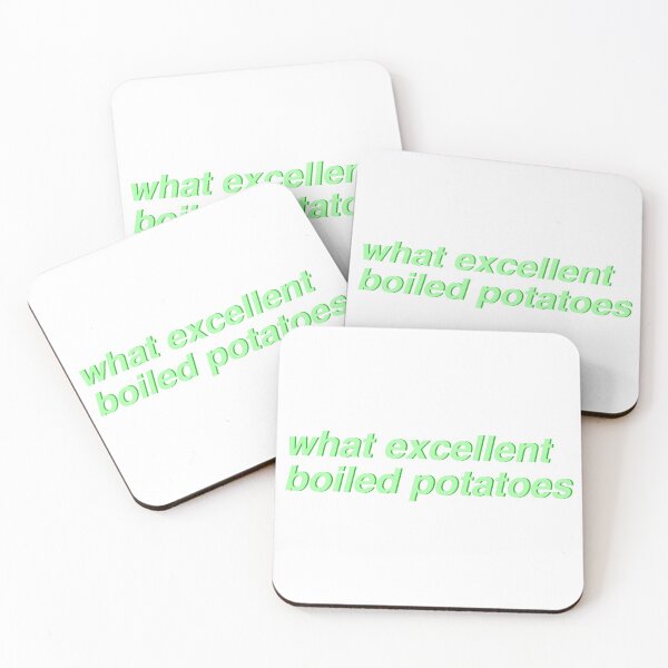 Item preview, Pride & Prejudice - what excellent boiled potatoes (green) designed and sold by gracemelon.