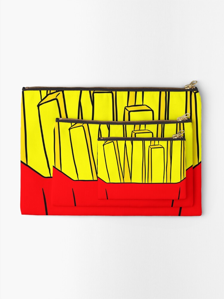 Alternate view of Happy FRY-Day! Zipper Pouch