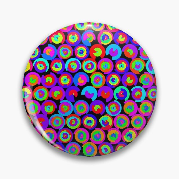 Item preview, Colorful Circle Wedges designed and sold by GenuineBurke.