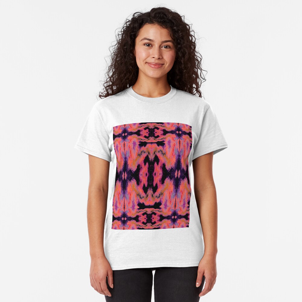 Azra Kilim Pink Classic T-Shirt